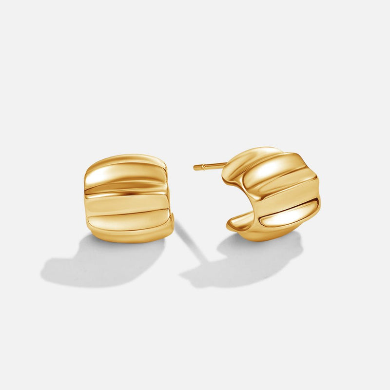 Elsa bølgete mini-hoops