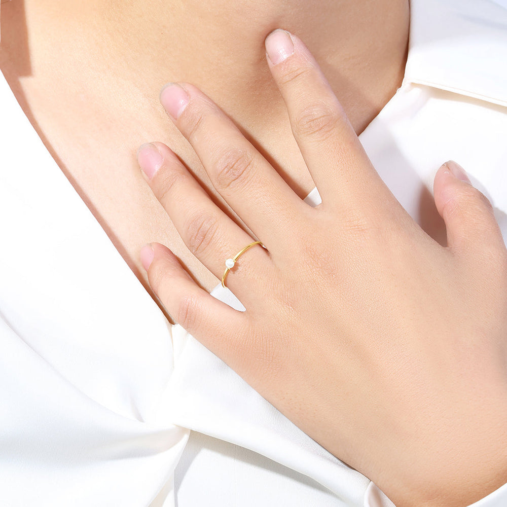 Pearl Stacking Ring