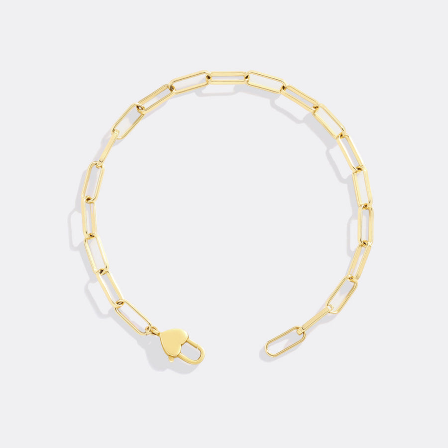 Heart Padlock Bracelet