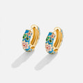 Gullfargede blomsterhoops