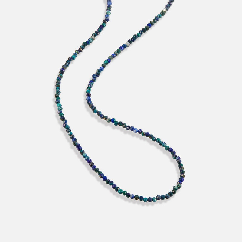 Halskjede med lapis lazuli-stein