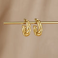 Felicity tvunnede hoops