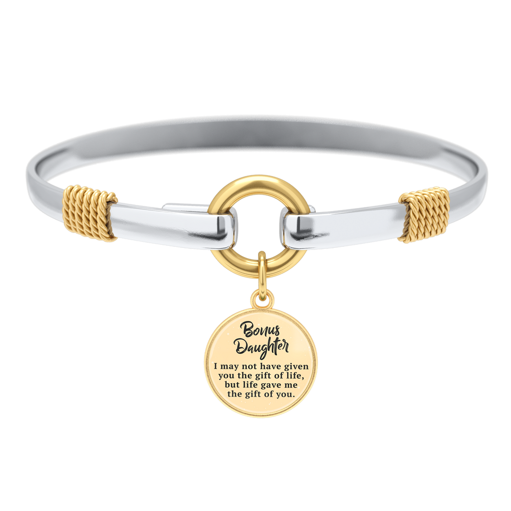 Personlig tofarget Bonus Daughter-armbånd – bilde 2