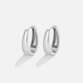 Valentina hoops i sølv